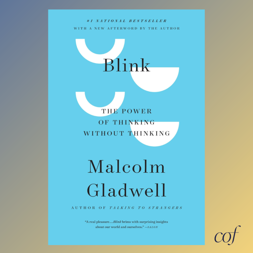 Blink Malcolm Gladwell