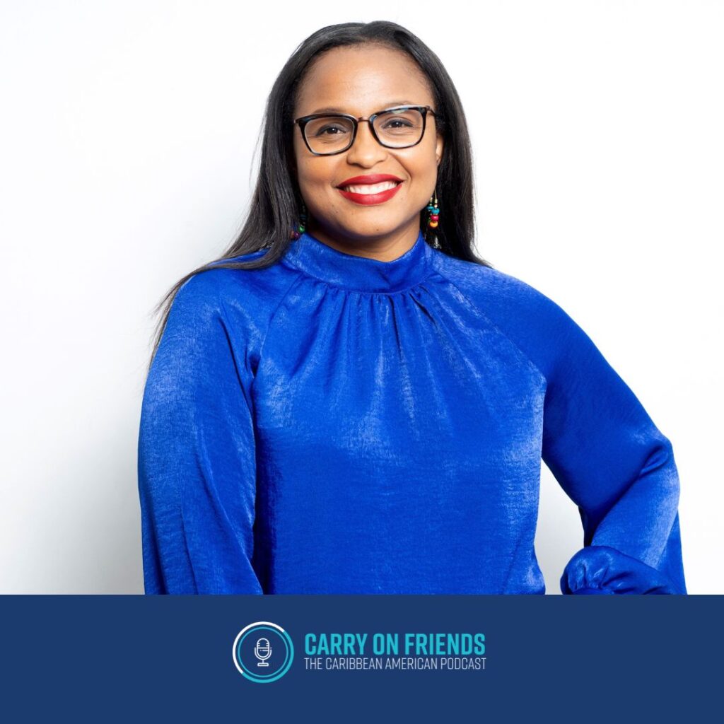 Kerry Ann Reid Brown founder of Carry On Friends and creator of the Caribbean Diaspora Experience Model